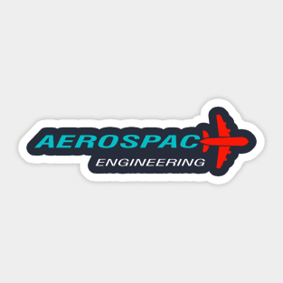 aerospace engineering aircraft engineer aeronautical Sticker